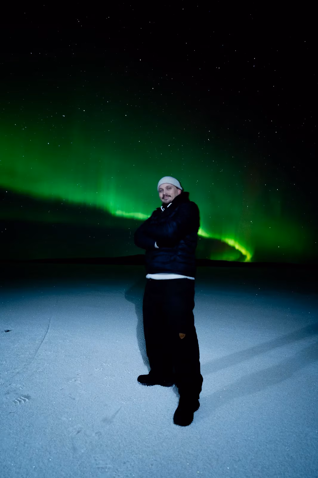 Jesse, Stratège des aurores chez Lapland Explorers