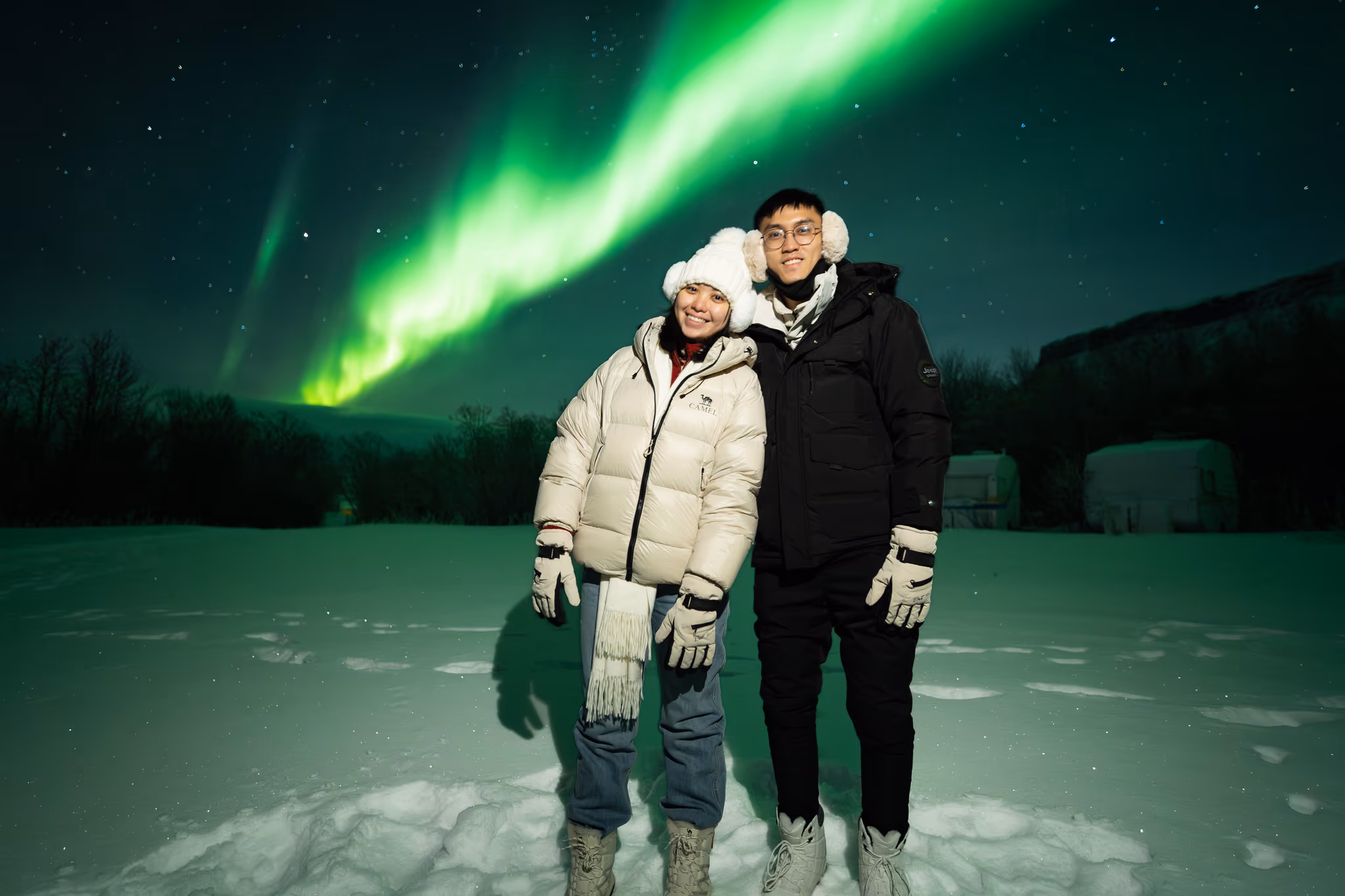 Lapland Explorersの実際のオーロラ写真