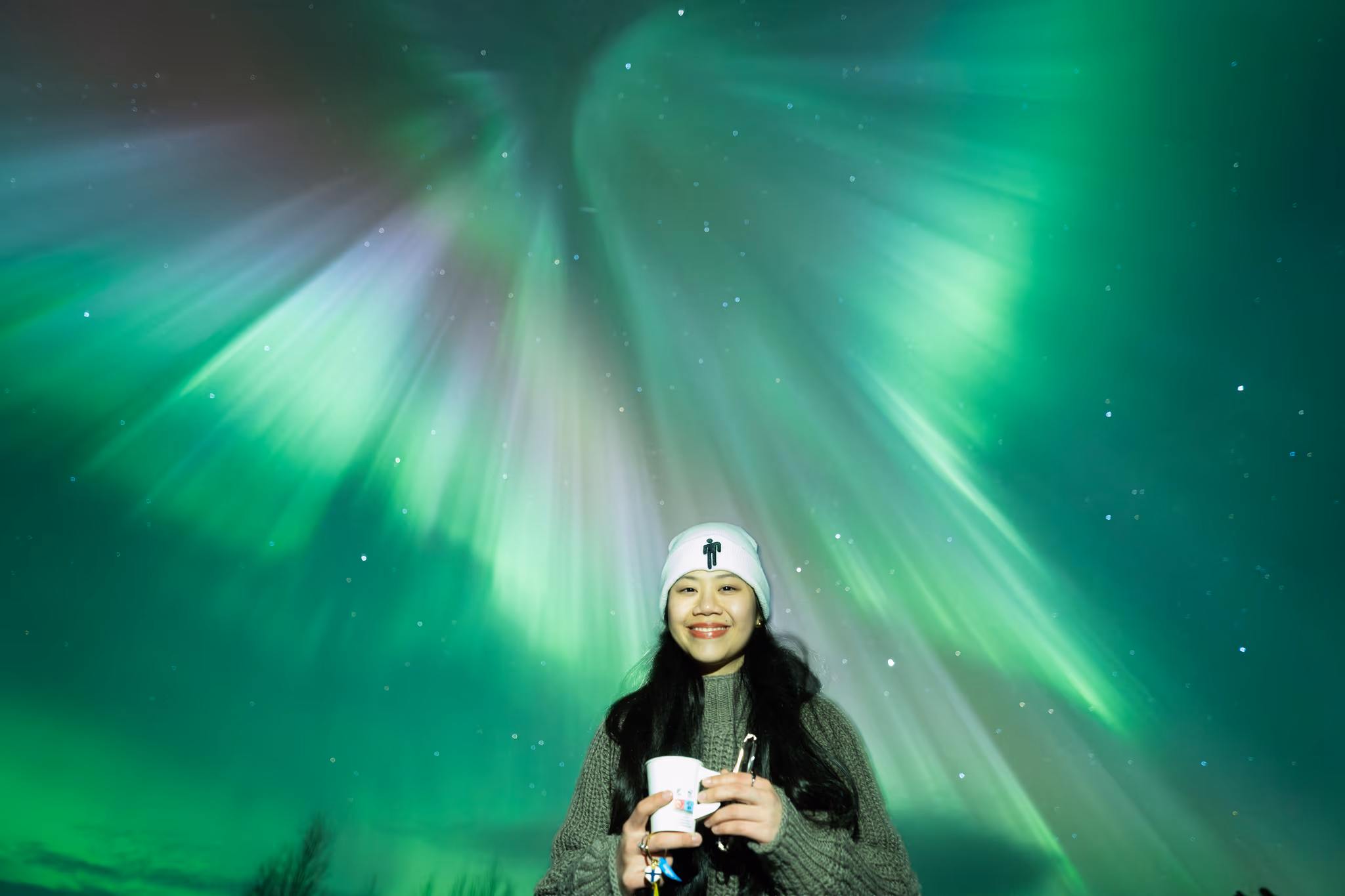 Lapland Explorersの実際のオーロラ写真