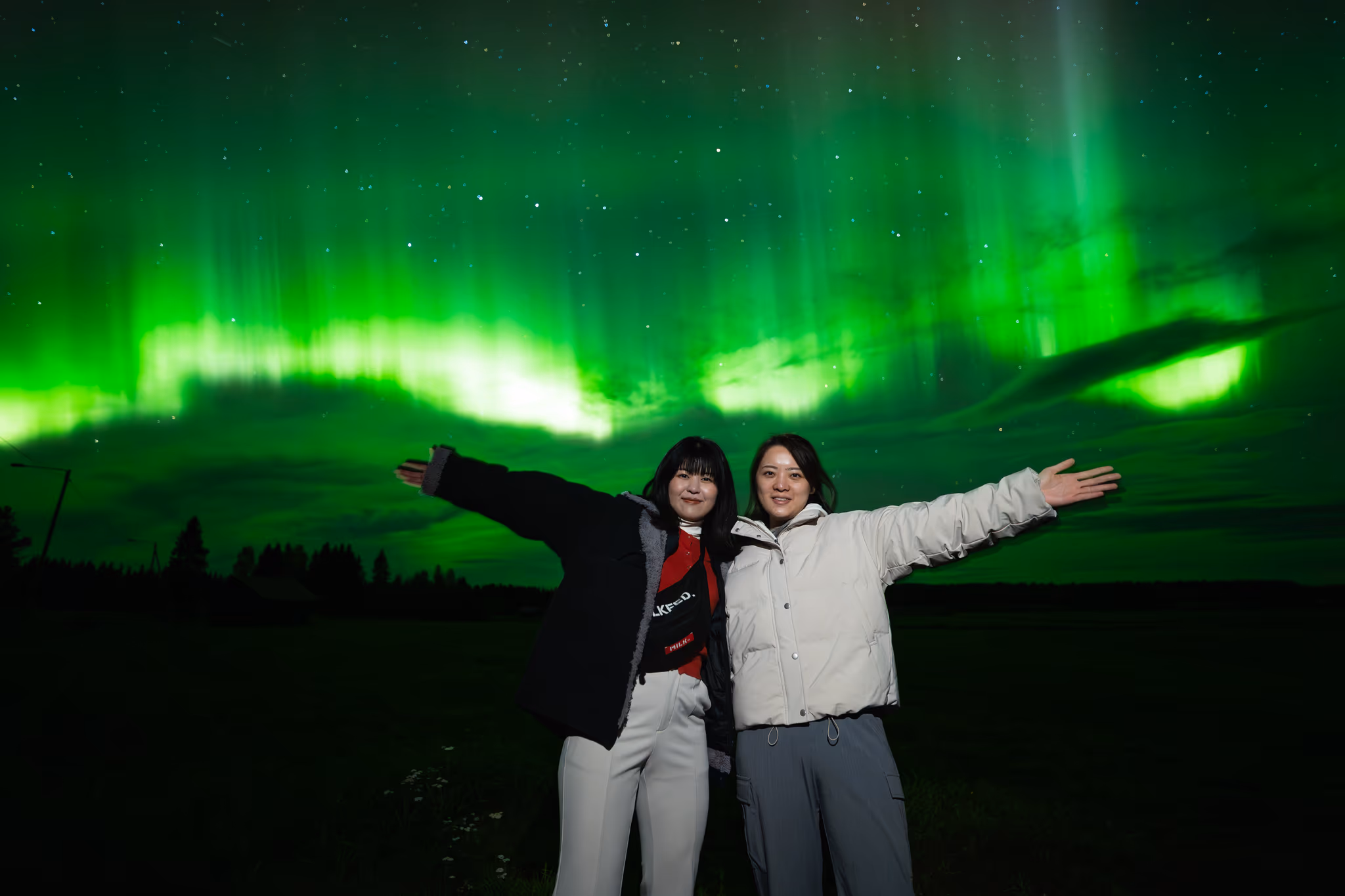 Lapland Explorers 实际极光行程照片