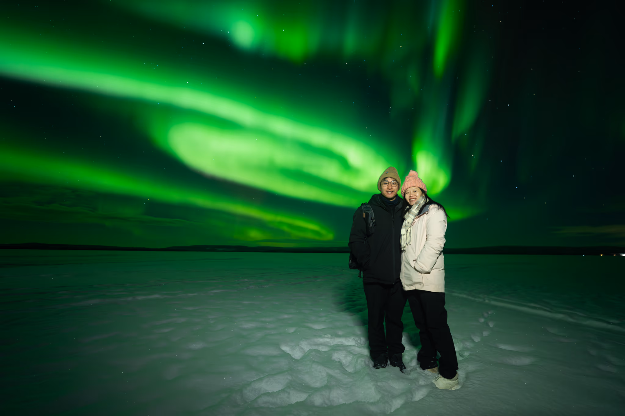 Lapland Explorers 实际极光行程照片