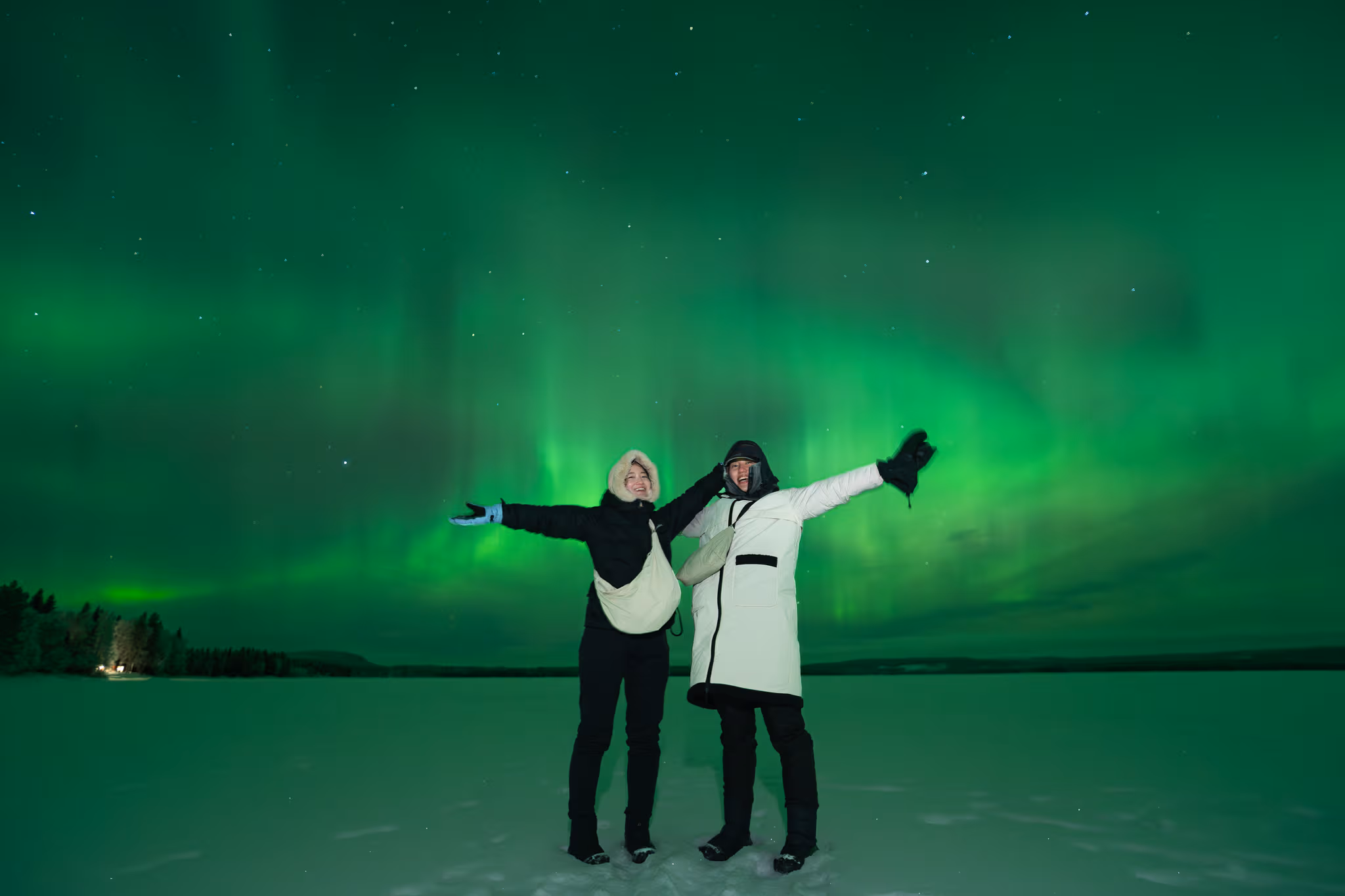 Lapland Explorers 实际极光行程照片